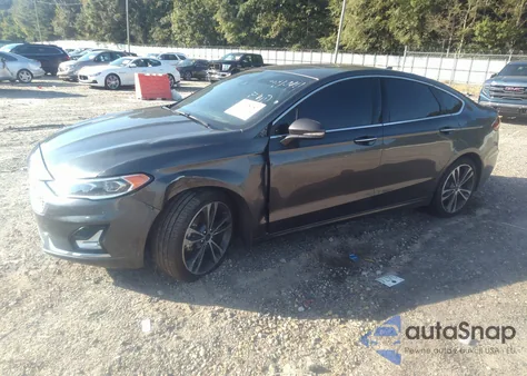 2020 Ford Fusion Titanium из США, поврежденный, VIN 3FA6P0K92LR204603